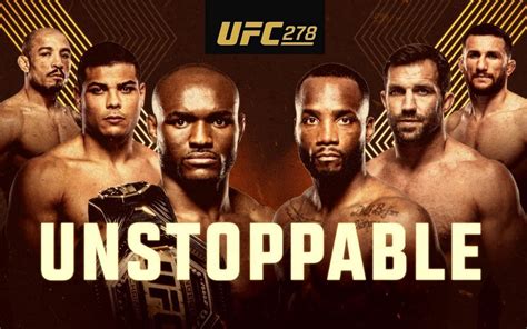 ufc 278 fight card results|ufc 278 live.